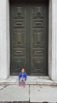 Church door in Venice
